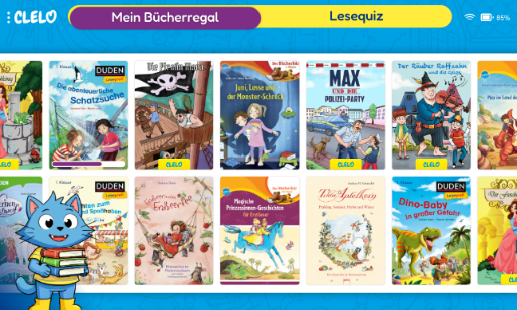 Große Kinderbuchbibliothek von CLELO