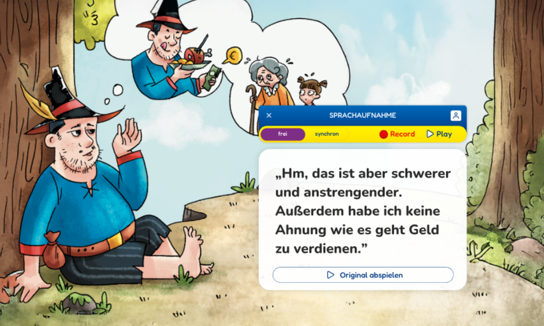Vorlesen mit vertrauten Stimmen