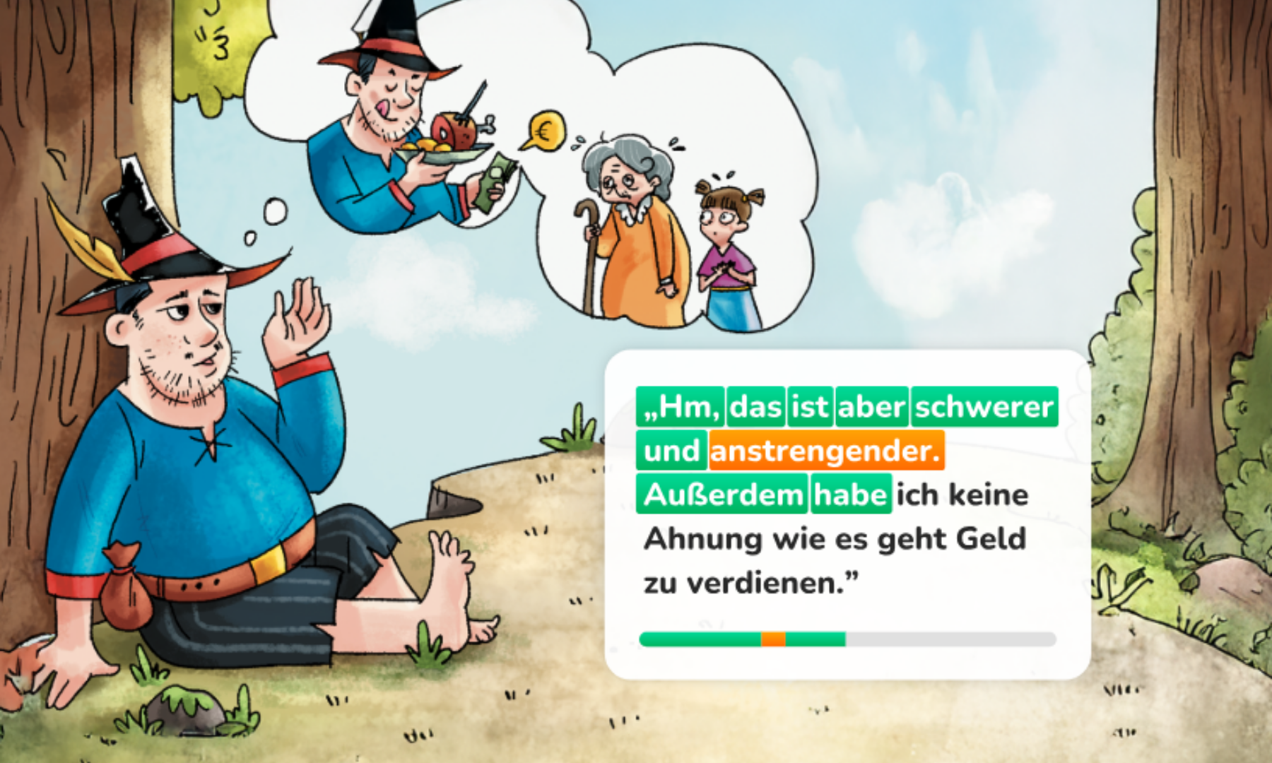 CLELO erkennt ob richtig vorgelesen wird