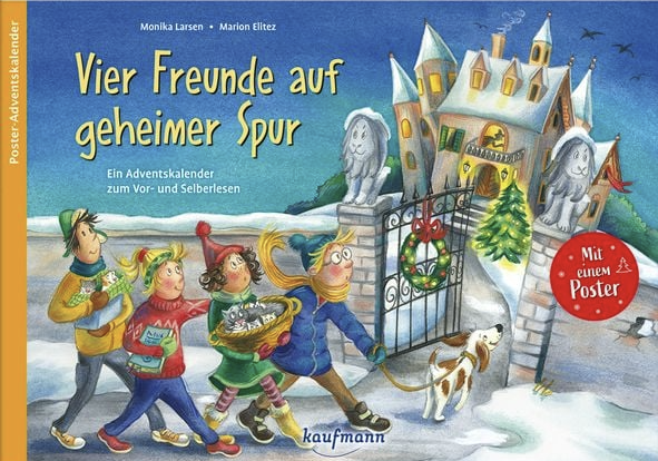 Weihnachtskinderbücher Tipp Vier Freunde auf geheimer Spur